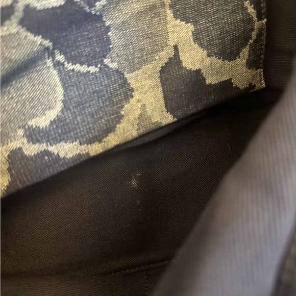 NOT 4sale Kate Spade Sam Blue Denim Floral Shoulder Tote Bag - Picture 12 of 12